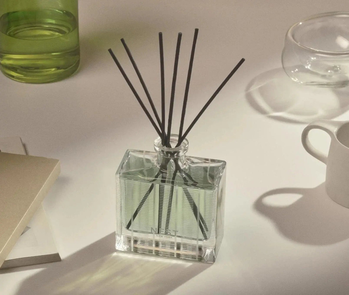 Wild Mint & Eucalyptus Reed Diffuser & Liquid Refill Set