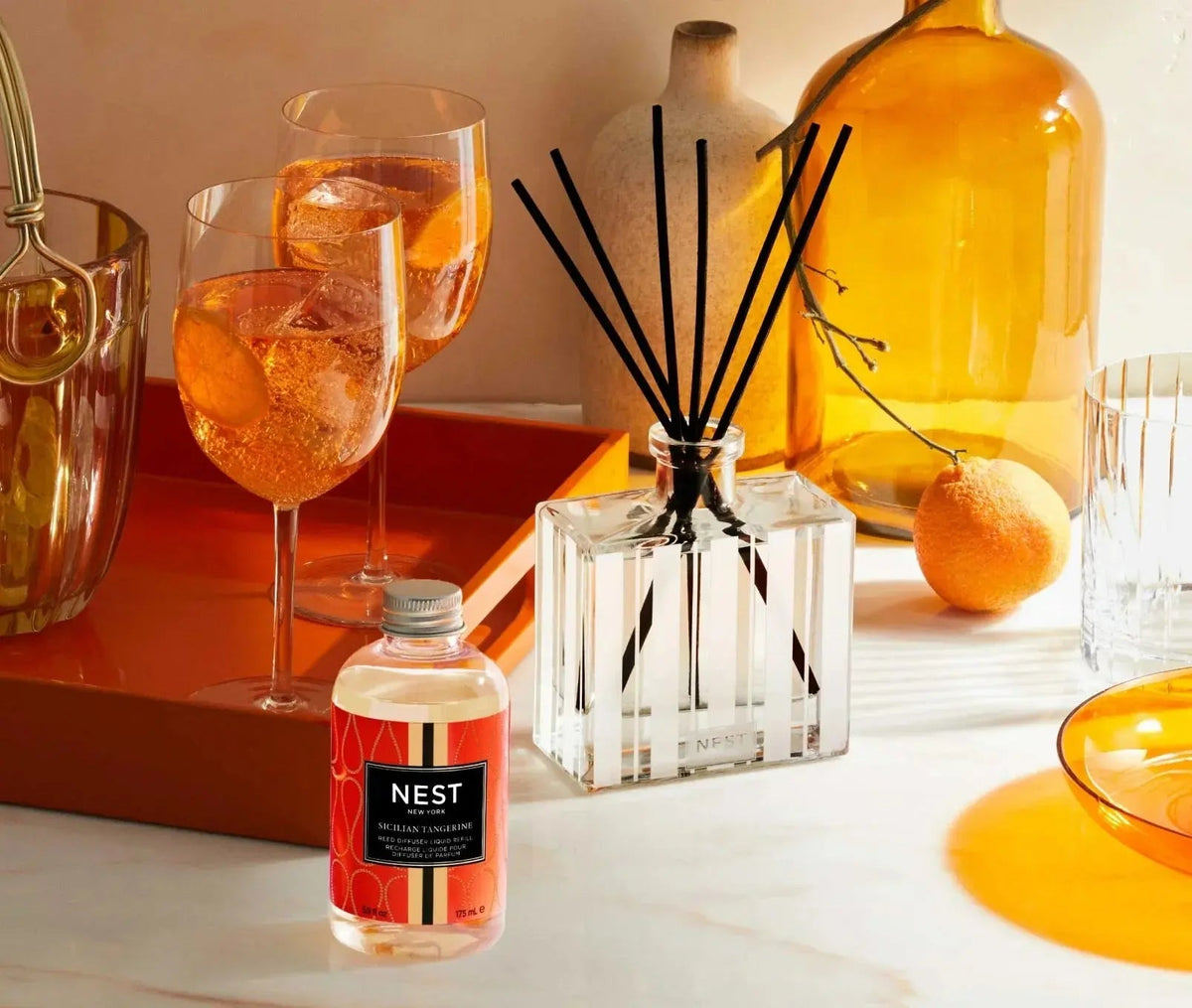 Sicilian Tangerine Reed Diffuser Liquid Refill