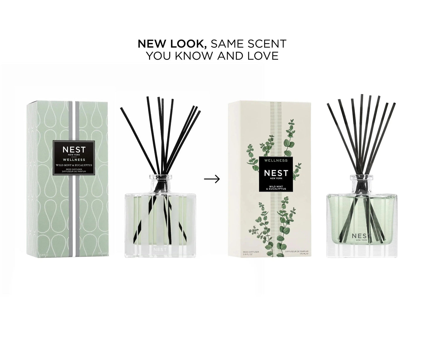 Wild Mint & Eucalyptus Reed Diffuser