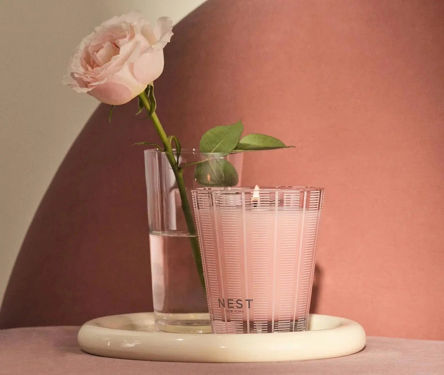 Himalayan Salt & Rosewater Classic Candle & Reed Diffuser Duo