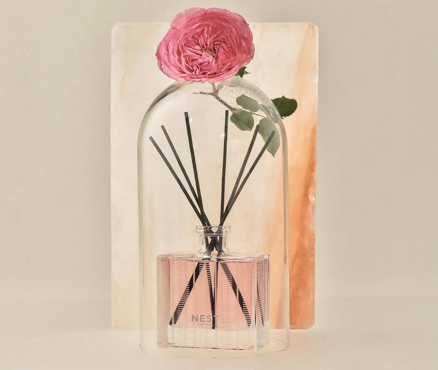 Himalayan Salt & Rosewater Classic Candle & Reed Diffuser Duo