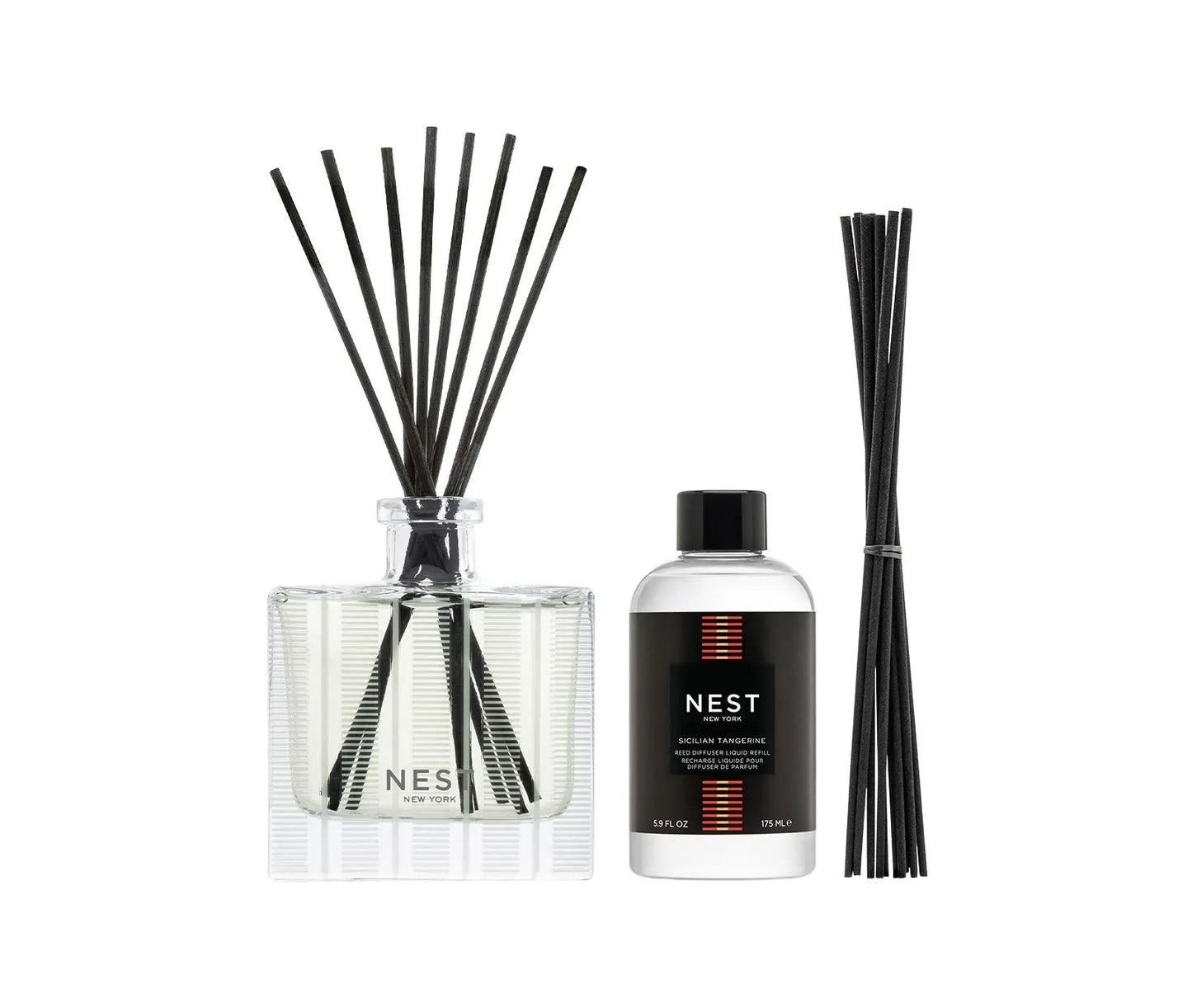 Sicilian Tangerine Reed Diffuser & Liquid Refill Set